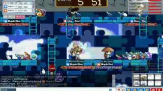 MapleStory  All Dexless SinNight Walker Party CPQ 6v6 [upl. by Aerdnahc]