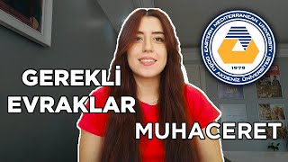 DAÃœ KAYIT EVRAKLARI  MUHACERET  ONLINE KAYIT SAÄLIK RAPORU  OKUL AÃ‡ILIÅ TARÄ°HÄ° [upl. by Ynnij495]