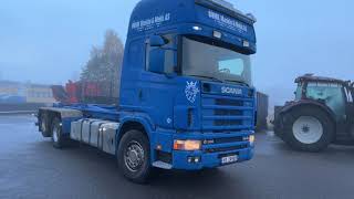 2001 Scania R 164 580  V8 Krokbil [upl. by Aillicirp]