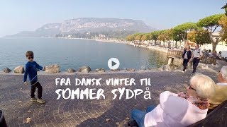 Fra dansk vinter til sommer sydpå [upl. by Alliscirp]