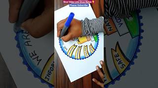 Voters Day Drawing  Voters Day Poster  Voters Awareness Drawing  Matdata Jagrukta Poster [upl. by Anastice]