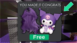 HURRY THIS OBBY IS GIVING OUT FREE SANRIO ITEMS amp HAIR [upl. by Hiett607]