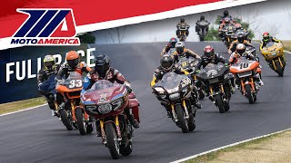 MotoAmerica Mission King of the Baggers Race 1 at Road America 2023 [upl. by Anyd]