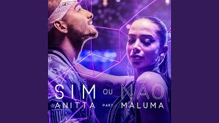 Sim ou não Participação especial de Maluma [upl. by Lapotin]