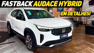 NOVO FIAT FASTBACK AUDACE HYBRID 2025  VALE A PENA [upl. by Iffar347]