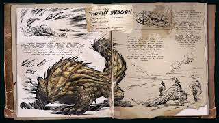 Ark Scorched Earth Thorny Dragon Sound Effects [upl. by Berri]