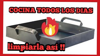 👨🏼‍🍳 La MEJOR FORMA de LIMPIAR TU PLANCHETTA 🔥🔥  para usarla todos los días [upl. by Neufer857]