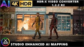 Demo Trailer using AI Enhanced STUDIO Mapping  Ver 122 R2  Deadpool amp Wolverine 2024 [upl. by Ceil147]