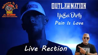 Live Reaction Yaboi Dirty  Pain Is Love by Dog Pound Reaction [upl. by Noemys644]