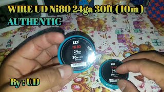 KAWAT UD NI 80 24 AWG  INDONESIAN REVIEW [upl. by Iruahs]