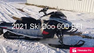 2021 Ski Doo 600 EFI [upl. by Cirle]