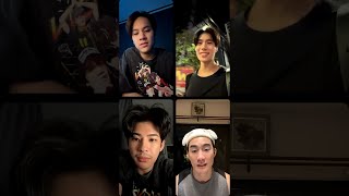 180424 Nanon IG Live w Phuwin Mark Force [upl. by Acinoj]