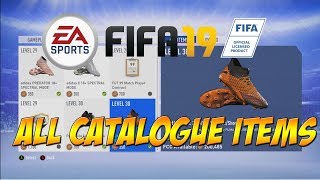 FIFA 19  All Catalogue Items [upl. by Hsitirb]