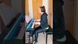 Gloria  Flashdance Piano Cover piano pianocover cover shorts shorts beautiful love funny [upl. by Ayotol]