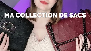 ASMR  Ma collection de sacs à main [upl. by Airdnekal697]