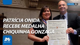 Patrícia Nunes Onida recebe Medalha Chiquinha Gonzaga por trabalho em inclusão [upl. by Negiam]