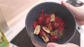 Home Made Chinese Red Dates with Wolfberry Tea  Junee amp Cassie [upl. by Rodnas]