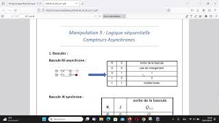 TP3 p1  Multisim Bascules RS JK D  Logique séquentielle Electronique Numérique SMP S6 FSDM [upl. by Hime]