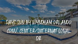 Days Inn by Wyndham Orlando Conv CenterInternational Dr Review  Orlando  United States of Americ [upl. by Bundy202]