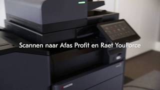 Direct scannen naar Afas Profit en Raet YouForce [upl. by Ranchod]