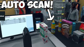 Auto Scan Items in Supermarket Simulator [upl. by Llertnom]