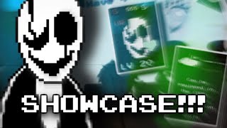 Waterfall Update INSANELY BROKEN GASTER INFINITE SLOW BUILD SHOWCASE Undertale Adventures [upl. by Dickman]