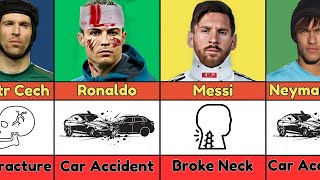 LUCKIEST Footballers who Almost Died [upl. by Enehpets404]