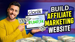 How to build a simple affiliate marketing website with Dorik 2024 [upl. by Alviani]