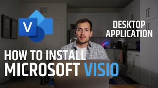 2024 How to Install Microsoft Visio 2021 as a Desktop Application [upl. by Marigolde]