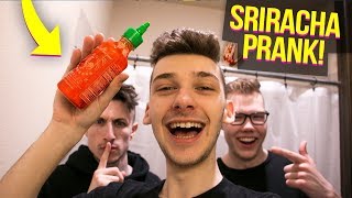 ROOMMATE SRIRACHA SHOWER PRANK IN EYES  NoBoom [upl. by Anrim795]