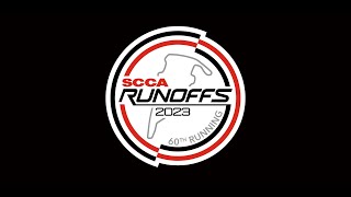 2023 SCCA Runoffs Hagerty Race Days  Friday [upl. by Dnalro]