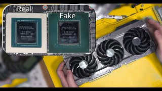 Repair shop exposes GeForce RTX 4090 scam with relabeled 3080 Ti GPU inside [upl. by Pace]