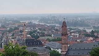 View from castle at Heidelberg Germany [upl. by Forester]