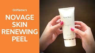 Oriflame NovAge Skin Renewing Peel Review  By HealthAndBeautyStation [upl. by Niwred547]