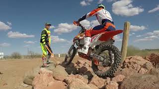 Rekluse Riding Tip  Endurocross Rock Garden with Destry Abbott [upl. by Edric682]