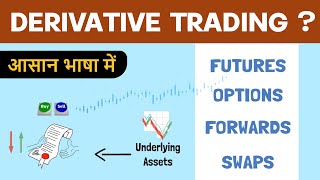 What are Derivatives  Types of Derivative Trading  Hindi [upl. by Yraeht848]