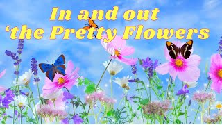 🎶Song about pollination 🎶 preschool EYFS flowers butterflies bees minibeasts [upl. by Nollid]