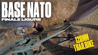 Finale Ligure MTB 🔵🔴  Base Nato Trail  NATO Base  September 2024 [upl. by Rialb]