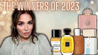 THE ABSOLUTE BEST PERFUMES OF 2023  PERFUME REVIEW  Paulina Schar [upl. by Atiek]