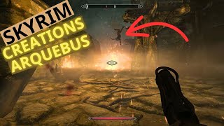 Skyrim Anniversary Edition Creations Paid Mods Showcase  Arquebus Skyrim Has Guns [upl. by Addia680]