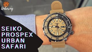 Unboxing 2020 Seiko Prospex Street Series Urban Safari SRPE29K1 [upl. by Chester991]