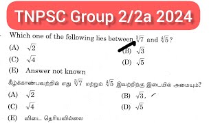 Which one of the following lies between cube root of 7 and 4 root 5 [upl. by Kitti296]