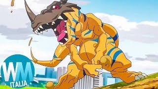 Top 10 SCONTRI nei DIGIMON [upl. by Eenej196]