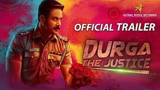 DURGA THE JUSTICE  KAALIDAS  Official Hindi Theartical Trailer  Bharath  Suresh Menon [upl. by Prudie]