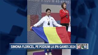 SIMONA FLORICEL PE PODIUM LA IPA GAMES 2024 [upl. by Morville]