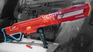 2018 Nerf Mega Thunderhawk  Accustrike Mega Sniper [upl. by Ashton]