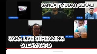 🔴CARA LIVE STREAMING STEAMYARD‼️narancute nanunshop live steamyard 4000jamtayang podcast [upl. by Dhumma924]