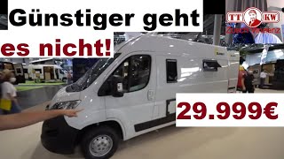 Günstiger kann man kein neues Wohnmobil kaufen Günstigster Camper in Europa Reaction German TV [upl. by Southard]