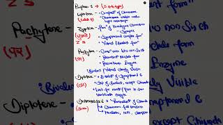 Prophase 1One min biologyneet2025 [upl. by Oneida]