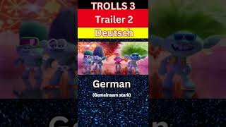 TROLLS 3  JUNTOS NOVAMENTE  Trailer Oficial Universal Studios [upl. by Munt512]